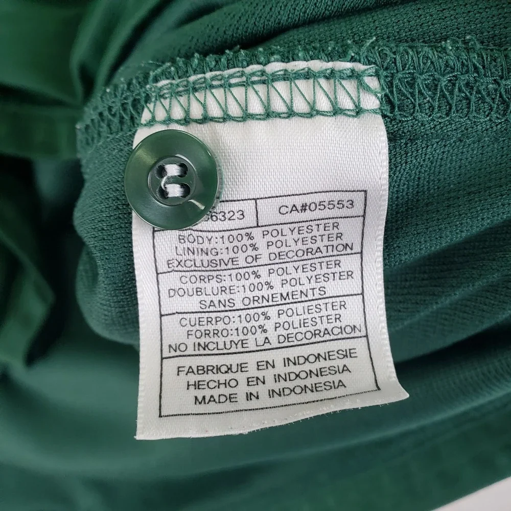 Michigan State Spartans Nike Polo Shirt Mens XL Green NCAA Collegiate NCAA Golf